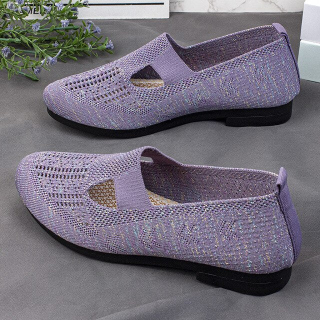 GS Comfort Plus | Platte damesschoenen met een zacht voetbed