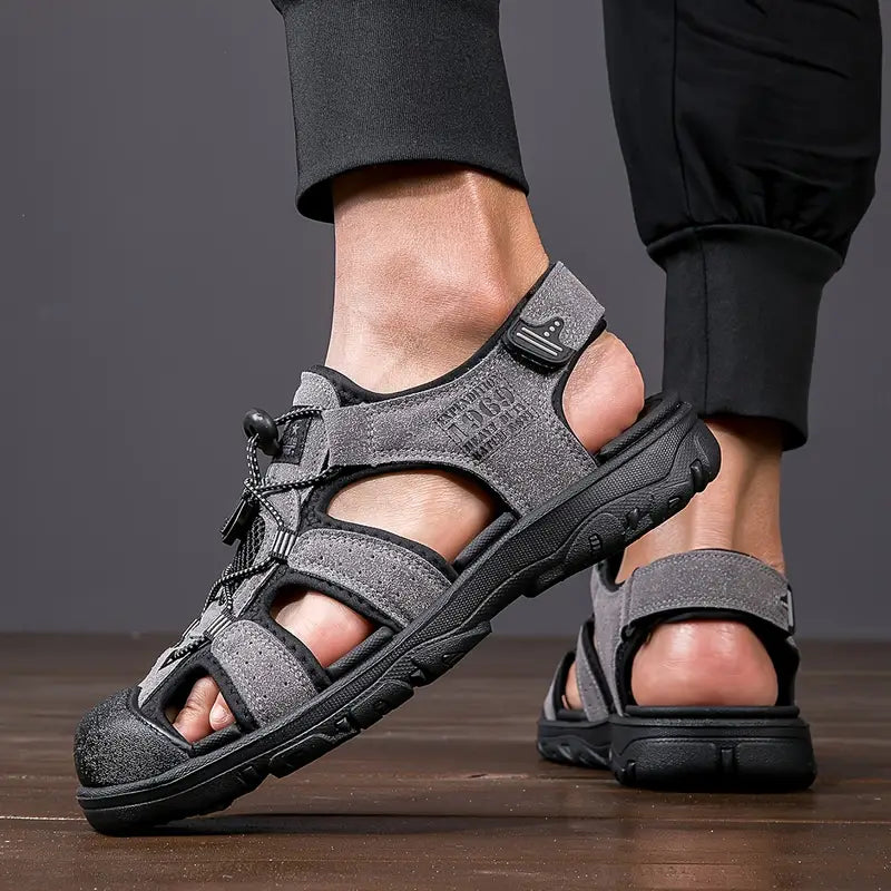 GS Outdoor Sandaal | Ademende outdoor sandalen met trekkoord voor heren