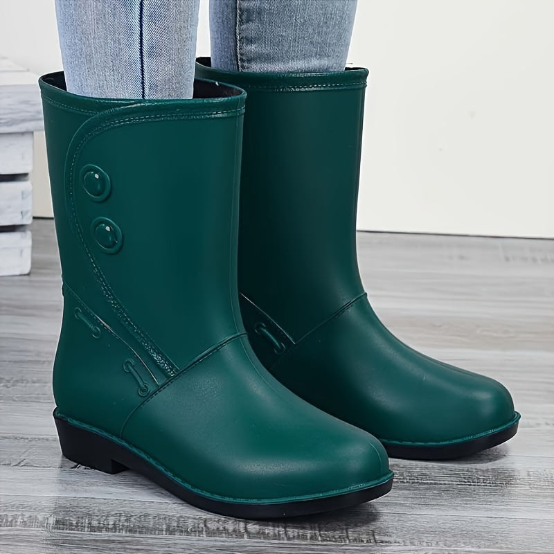Regenlaarzen voor de herfst – Stijlvolle waterdichte rubberlaarzen met comfort voor dames