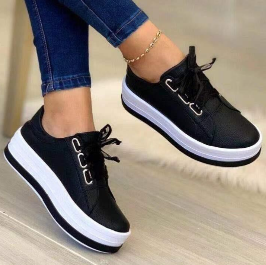 GS Sneakers | Trendy comfortabele damesschoenen met veters