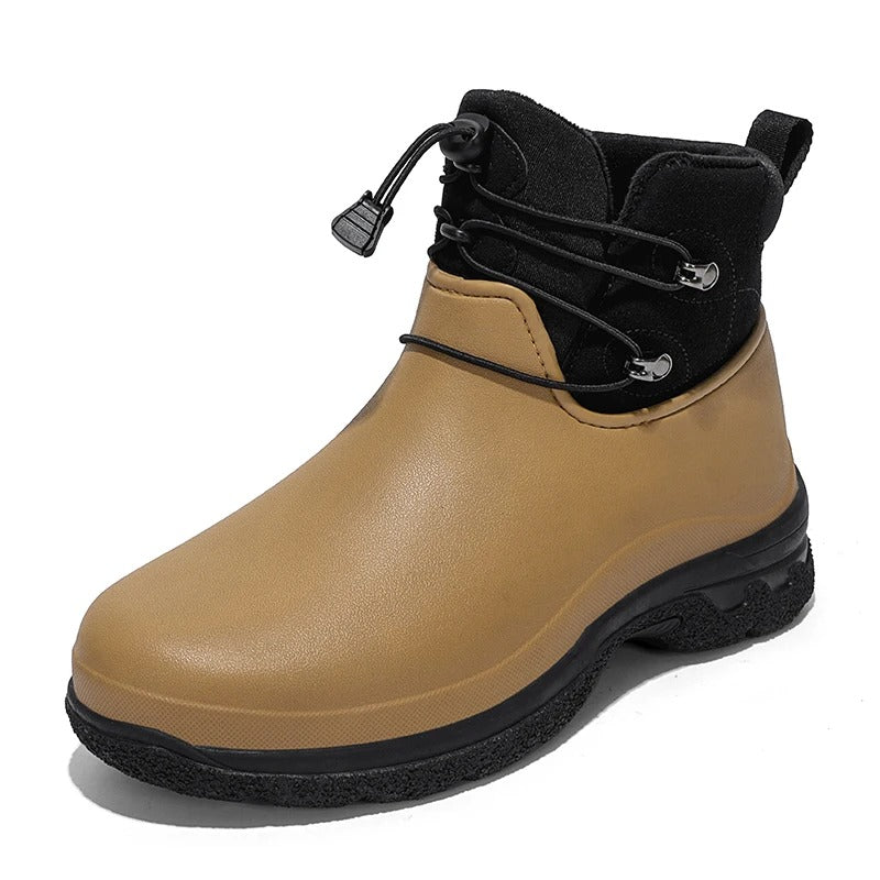 GS Tech Boot | Luxe waterdichte regenlaarzen met enkel strap voor heren