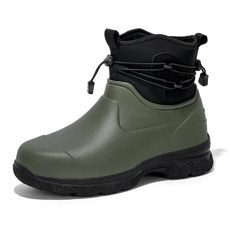 GS Tech Boot | Luxe waterdichte regenlaarzen met enkel strap voor heren