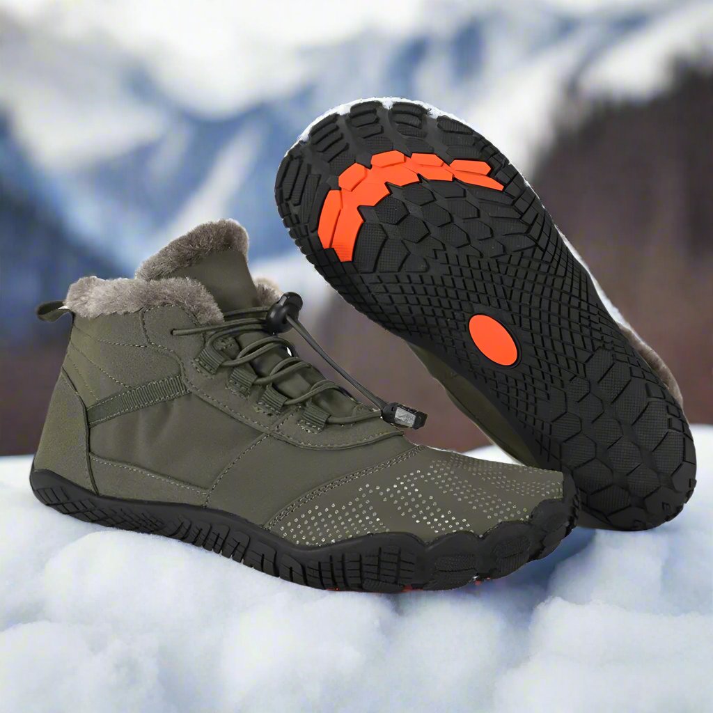 GS Barefoot Winter 2.0 | Warm gevoerde half hoge blootvoetsschoenen voor dames en heren