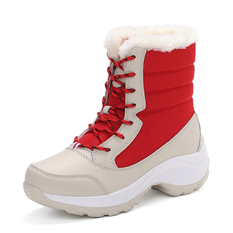 GS Snow Walk 3.0 | Gevoerde lace-up snowboots met ergonomische zool voor dames