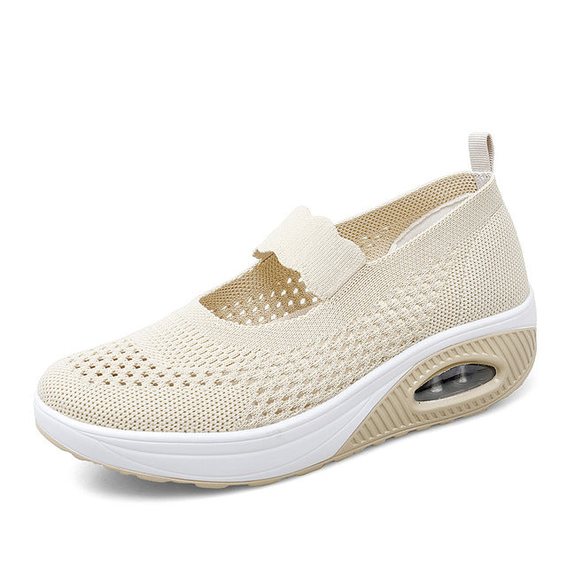 GS Air Slide Pro | Orthopedische sneaker sandaal met dikke zool voor vrouwen